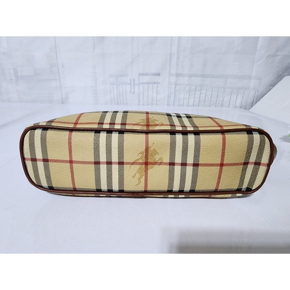 Burberry London Nova Check Printed Shoulder Bag Beige/Brown - Picture 9 of 13
